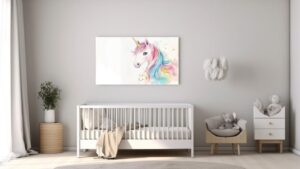 Obraz Barevný jednorožec