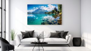 Obraz Azurové Jezero