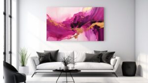 Obraz Abstrakce Magenta